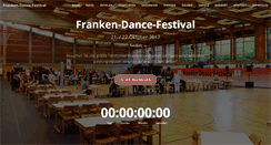 Desktop Screenshot of frankendancefestival.de